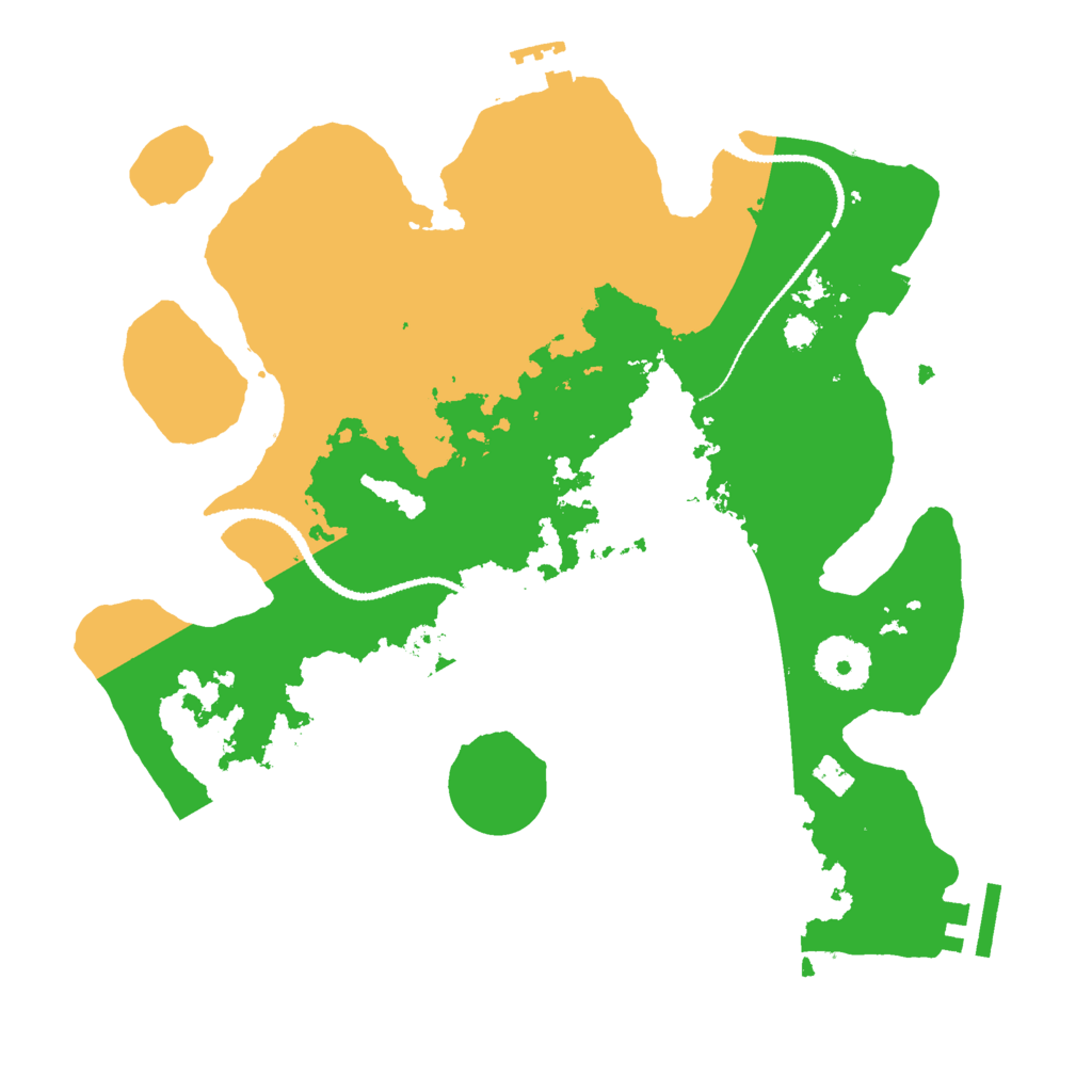 Biome Rust Map: Procedural Map, Size: 3000, Seed: 1738808931