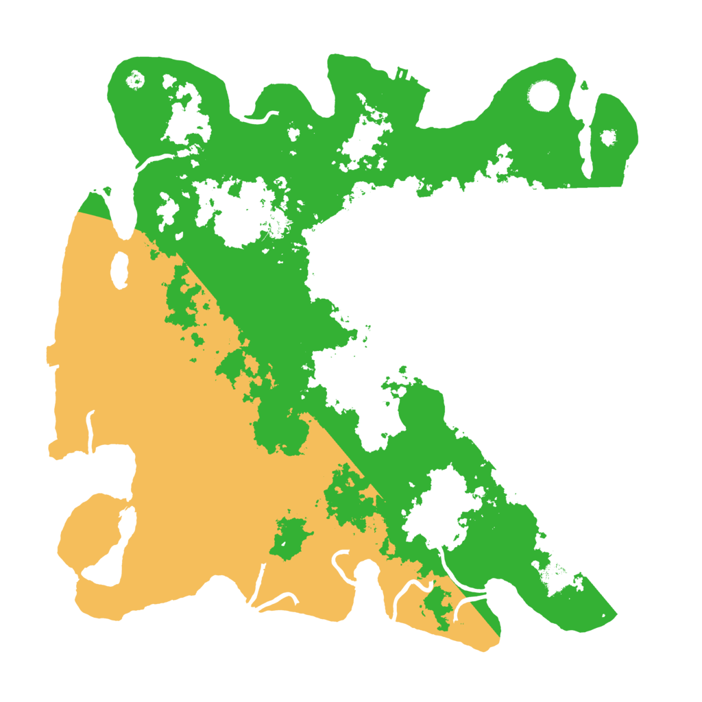 Biome Rust Map: Procedural Map, Size: 4000, Seed: 891939667