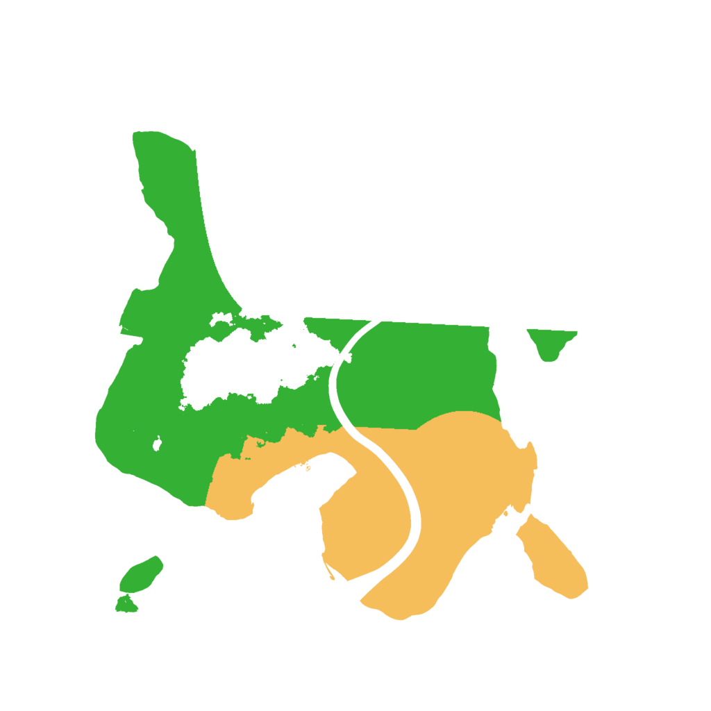 Biome Rust Map: Procedural Map, Size: 1750, Seed: 41586