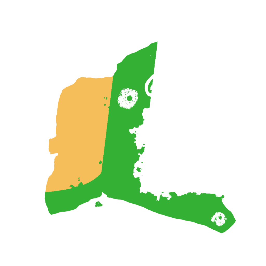 Biome Rust Map: Procedural Map, Size: 2000, Seed: 1974787377