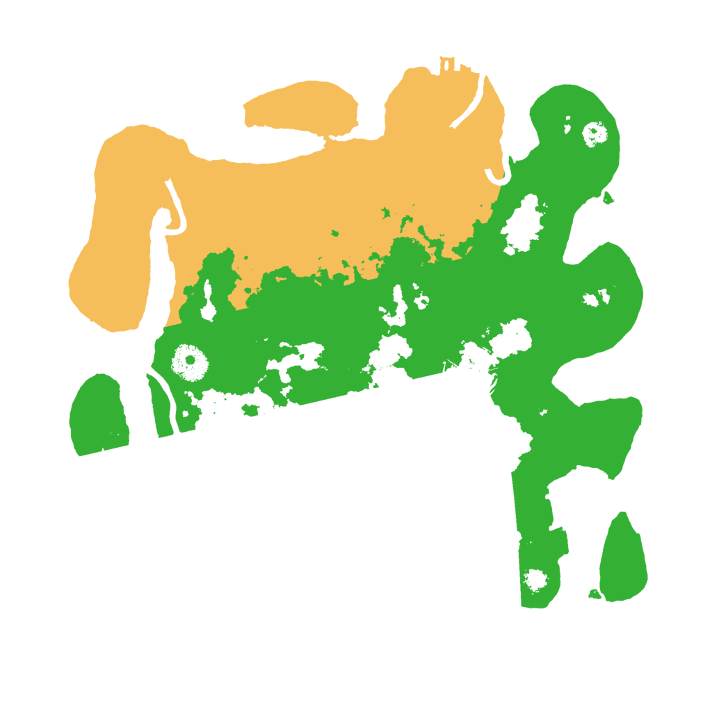 Biome Rust Map: Procedural Map, Size: 3000, Seed: 3090