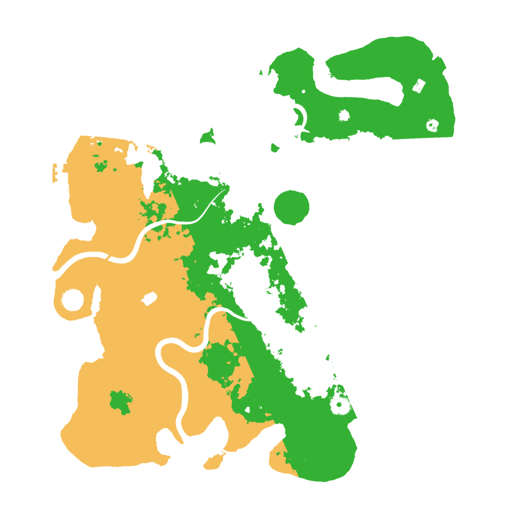Biome Rust Map: Procedural Map, Size: 4100, Seed: 510706