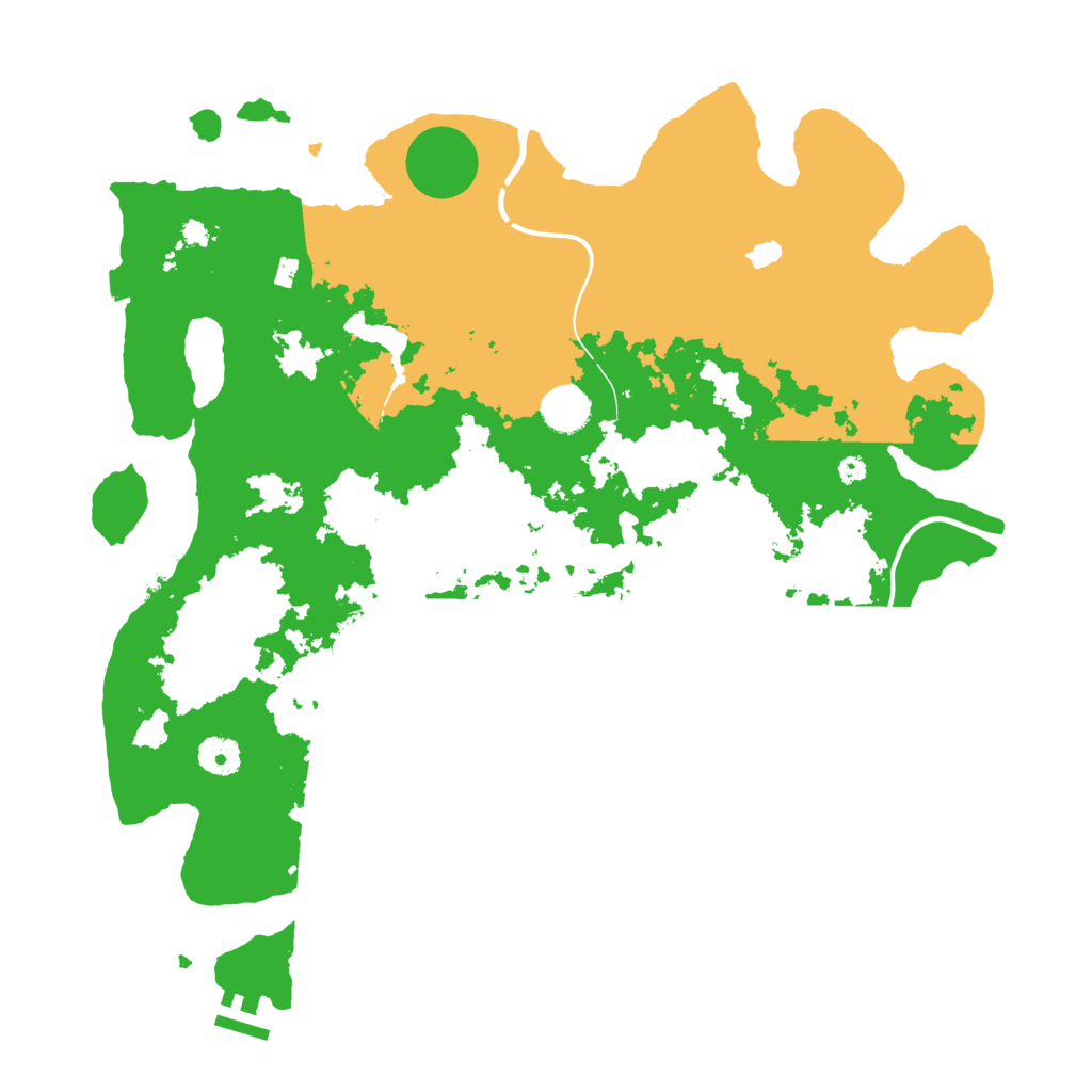 Biome Rust Map: Procedural Map, Size: 4000, Seed: 78624151