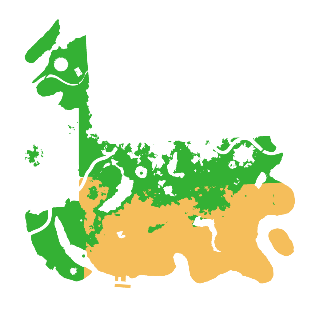 Biome Rust Map: Procedural Map, Size: 4000, Seed: 56217654