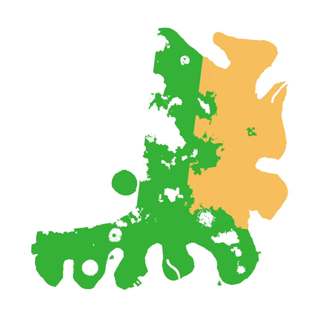 Biome Rust Map: Procedural Map, Size: 3500, Seed: 1420355033