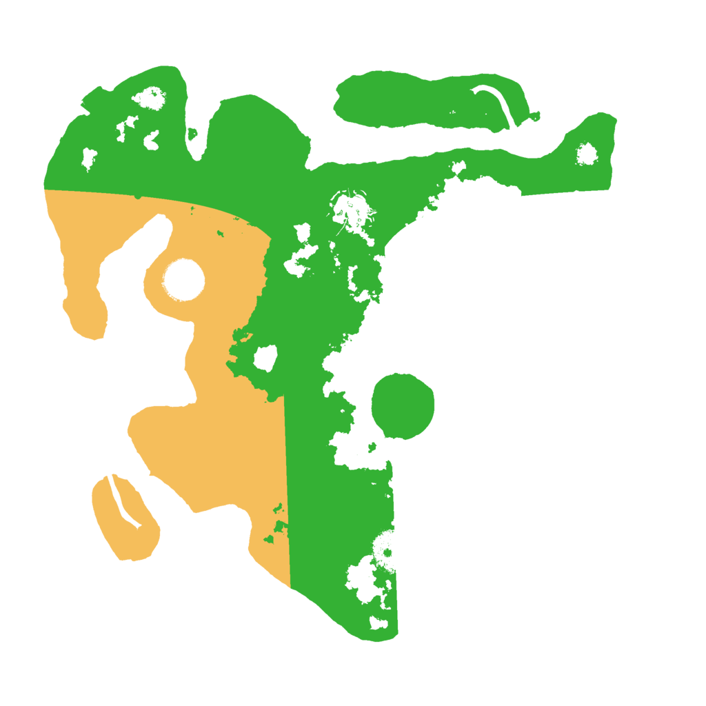 Biome Rust Map: Procedural Map, Size: 3000, Seed: 15178