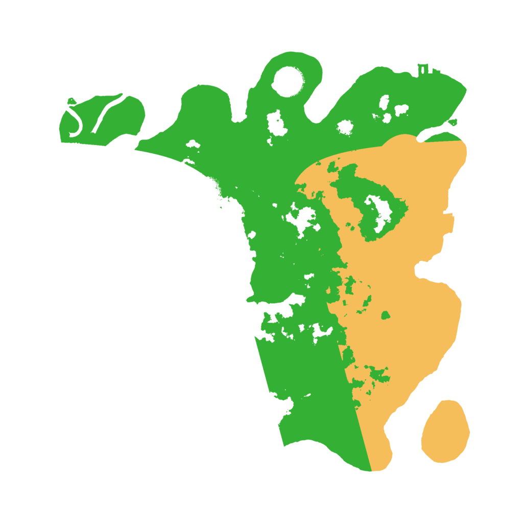 Biome Rust Map: Procedural Map, Size: 3100, Seed: 479378503