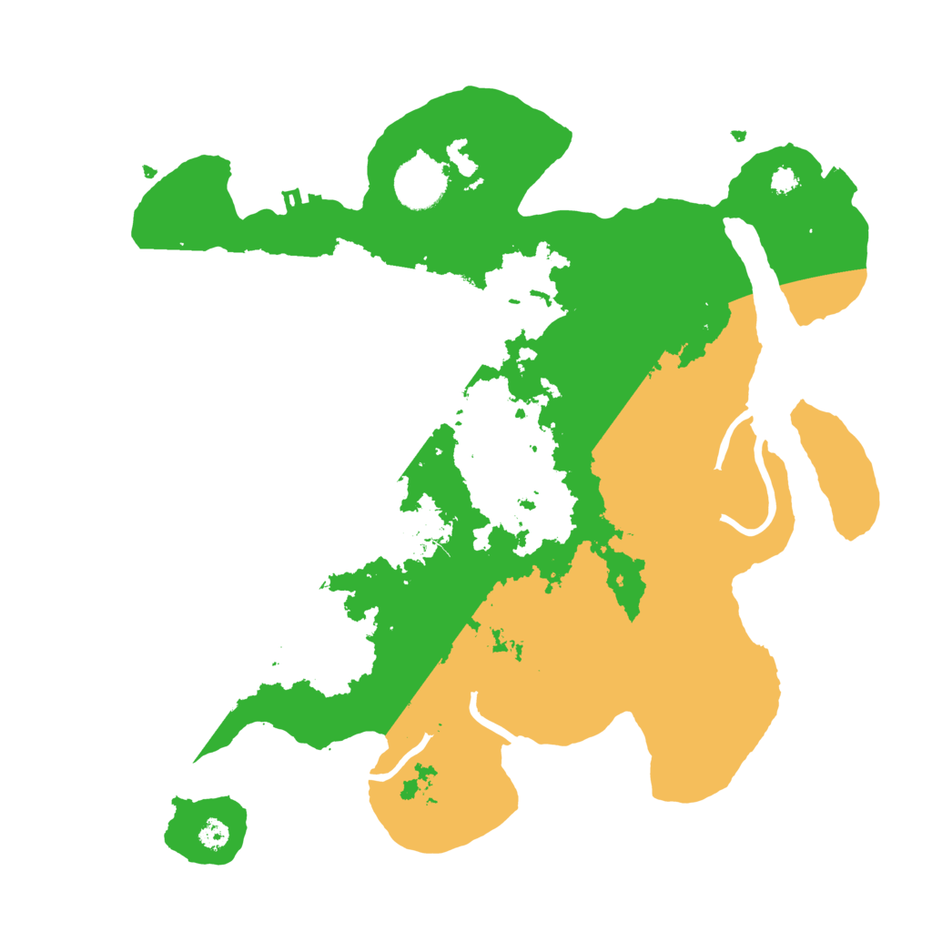 Biome Rust Map: Procedural Map, Size: 3250, Seed: 1923807160