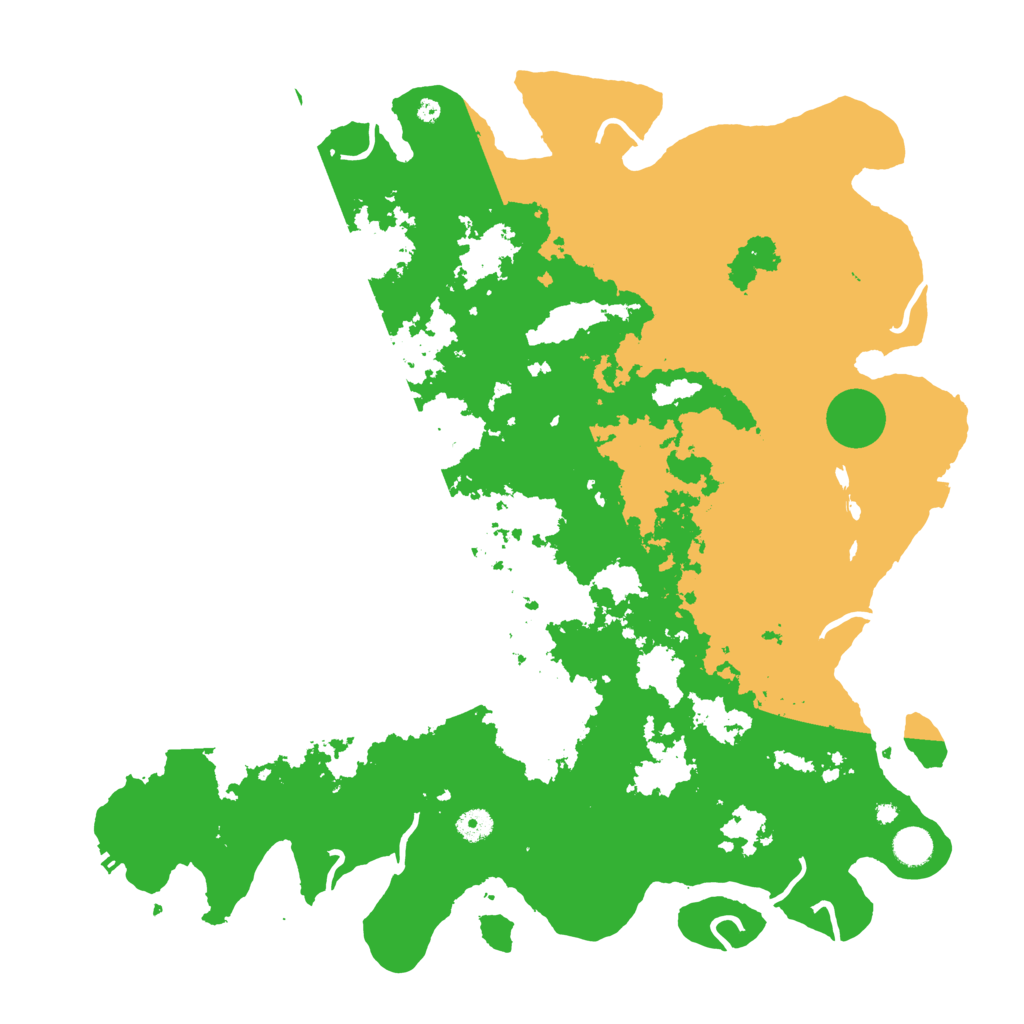 Biome Rust Map: Procedural Map, Size: 4549, Seed: 1469779506
