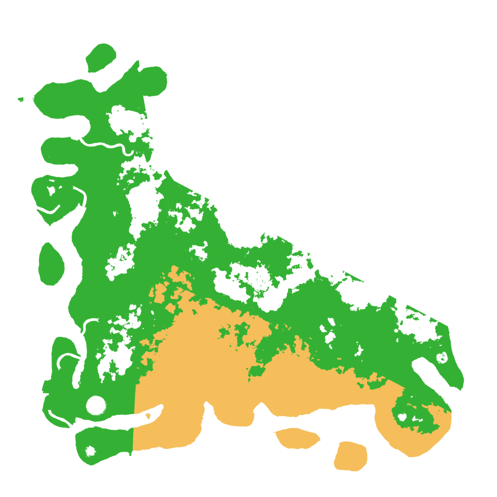 Biome Rust Map: Procedural Map, Size: 4500, Seed: 111252297