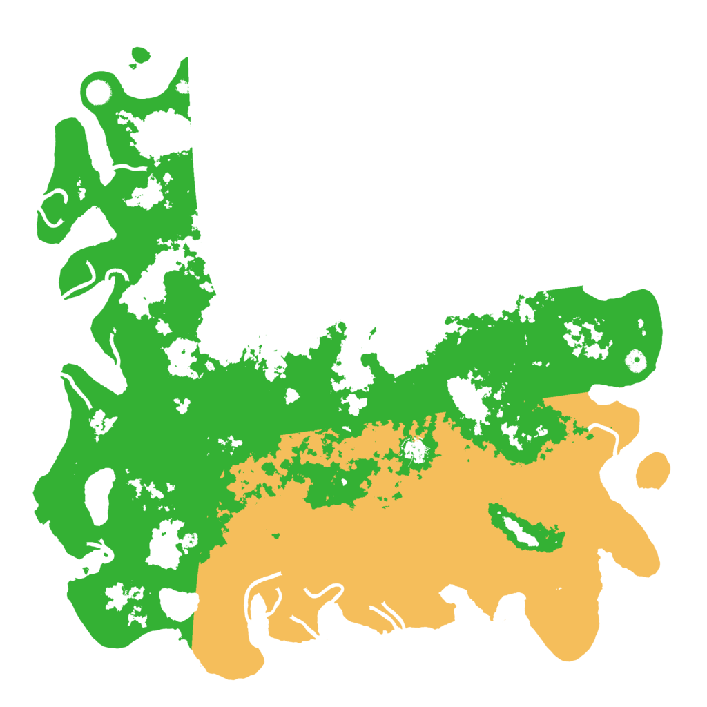Biome Rust Map: Procedural Map, Size: 5000, Seed: 175419945
