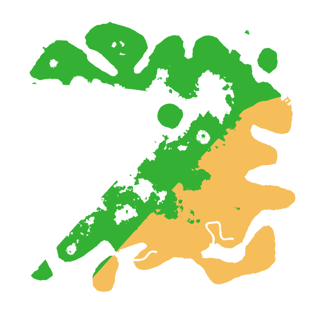 Biome Rust Map: Procedural Map, Size: 3500, Seed: 1919943426