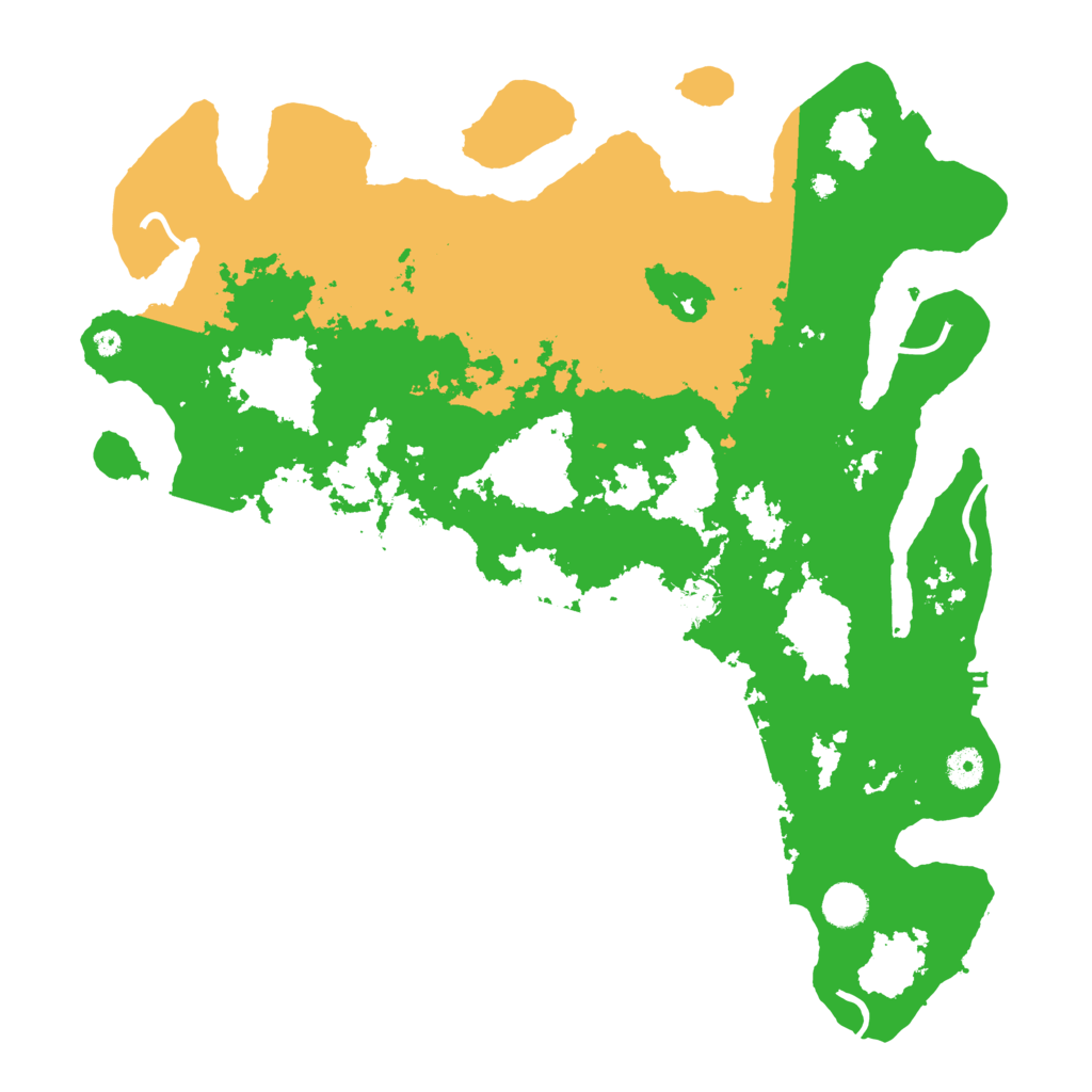 Biome Rust Map: Procedural Map, Size: 4250, Seed: 648237