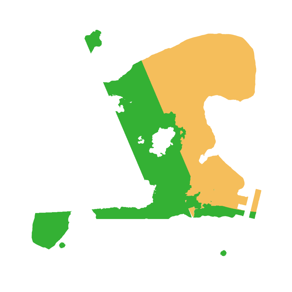 Biome Rust Map: Procedural Map, Size: 2000, Seed: 1040463140