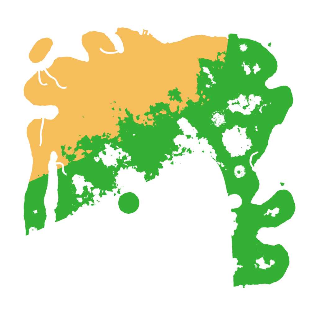 Biome Rust Map: Procedural Map, Size: 4000, Seed: 23600