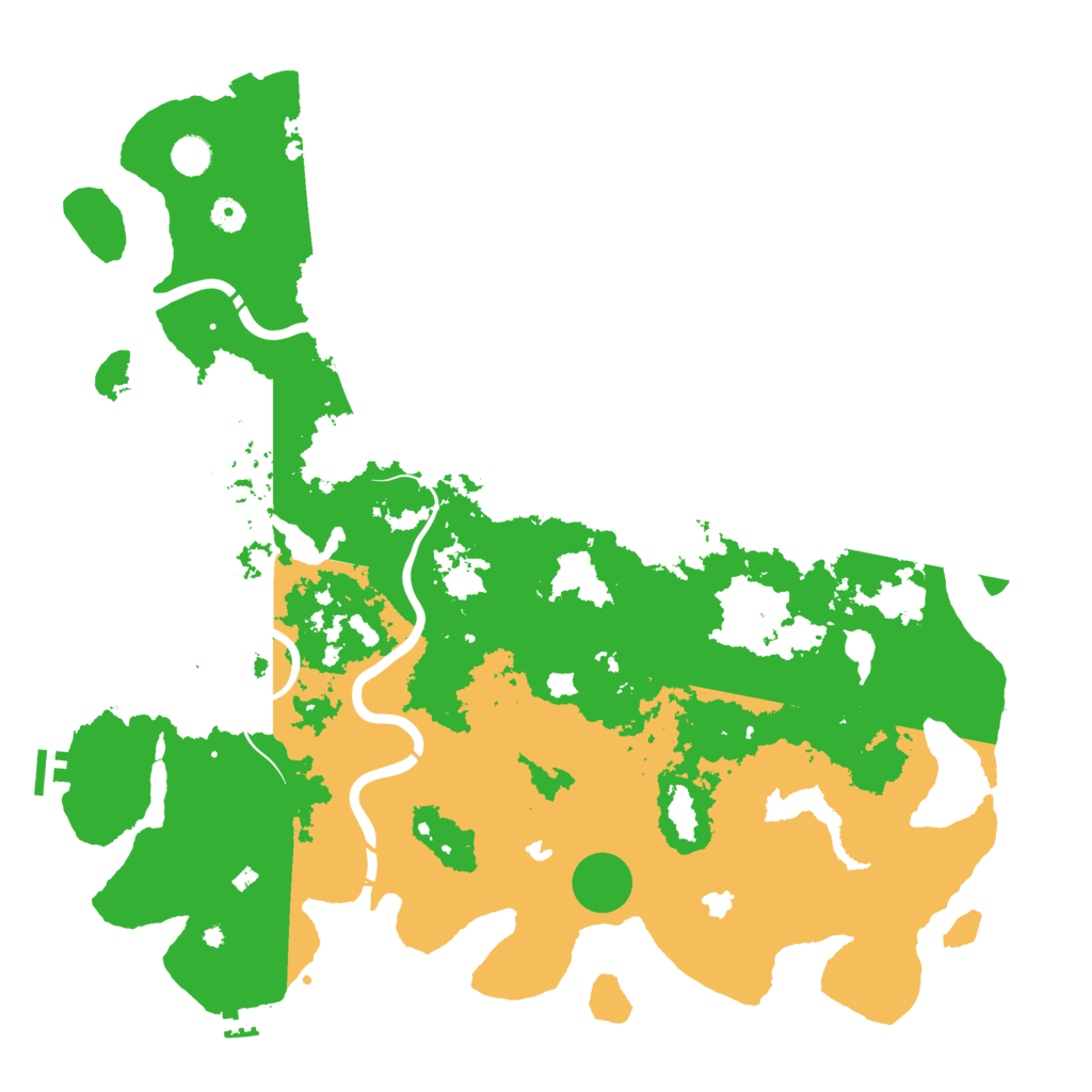 Biome Rust Map: Procedural Map, Size: 4800, Seed: 1039061600