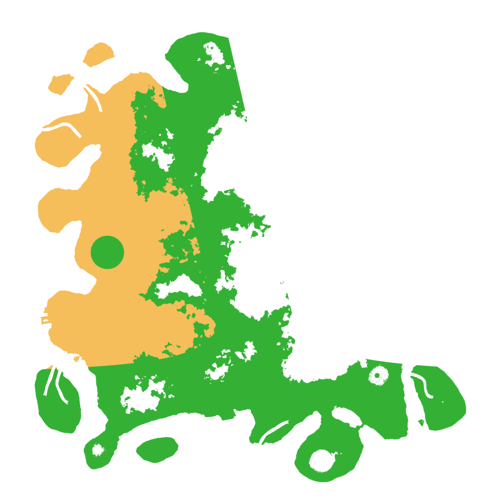 Biome Rust Map: Procedural Map, Size: 4000, Seed: 5482