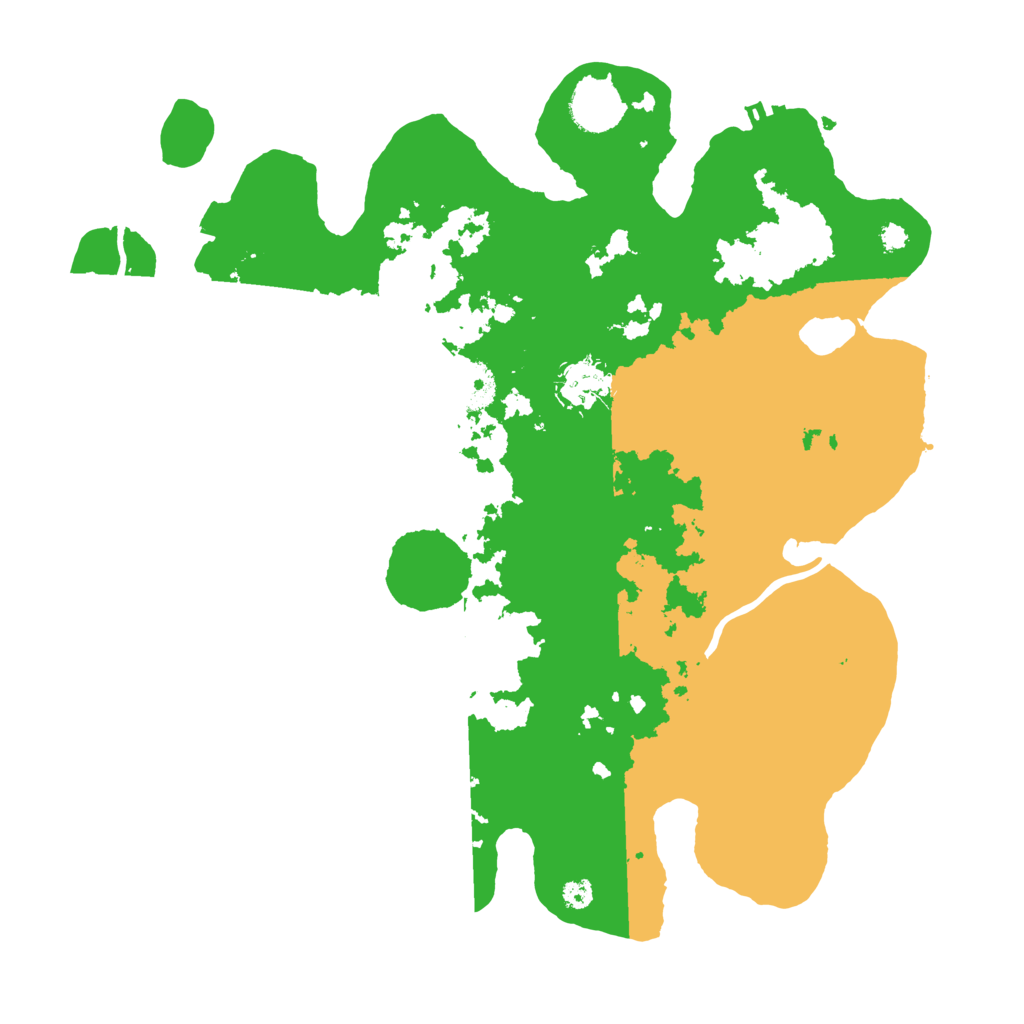 Biome Rust Map: Procedural Map, Size: 3500, Seed: 2028290218
