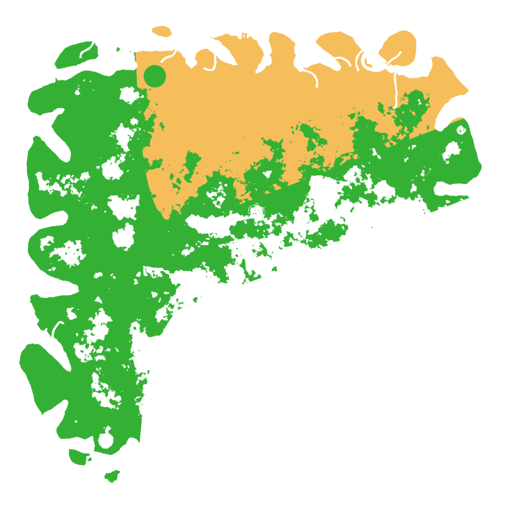 Biome Rust Map: Procedural Map, Size: 6000, Seed: 850150091
