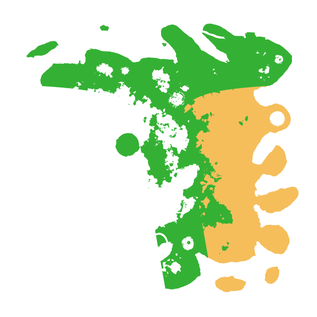 Biome Rust Map: Procedural Map, Size: 3800, Seed: 839650141