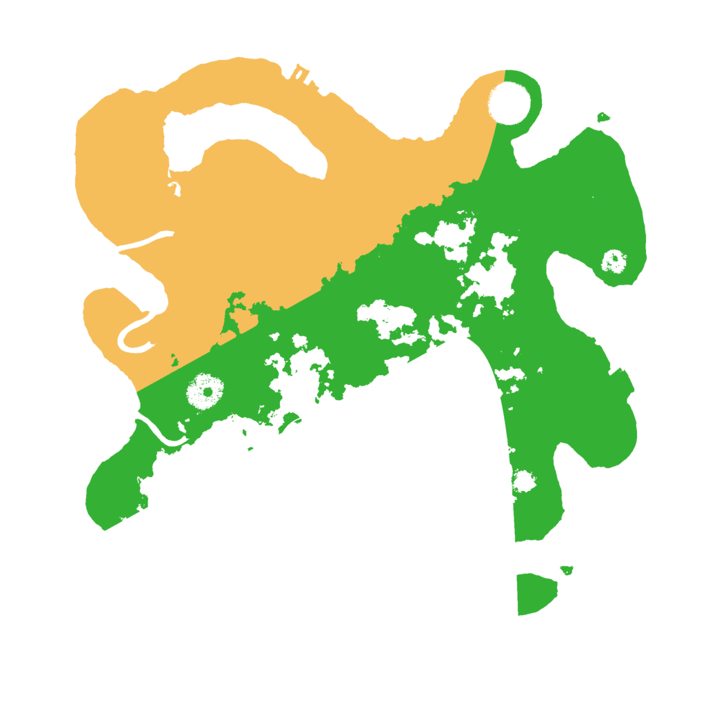 Biome Rust Map: Procedural Map, Size: 3000, Seed: 1814471731