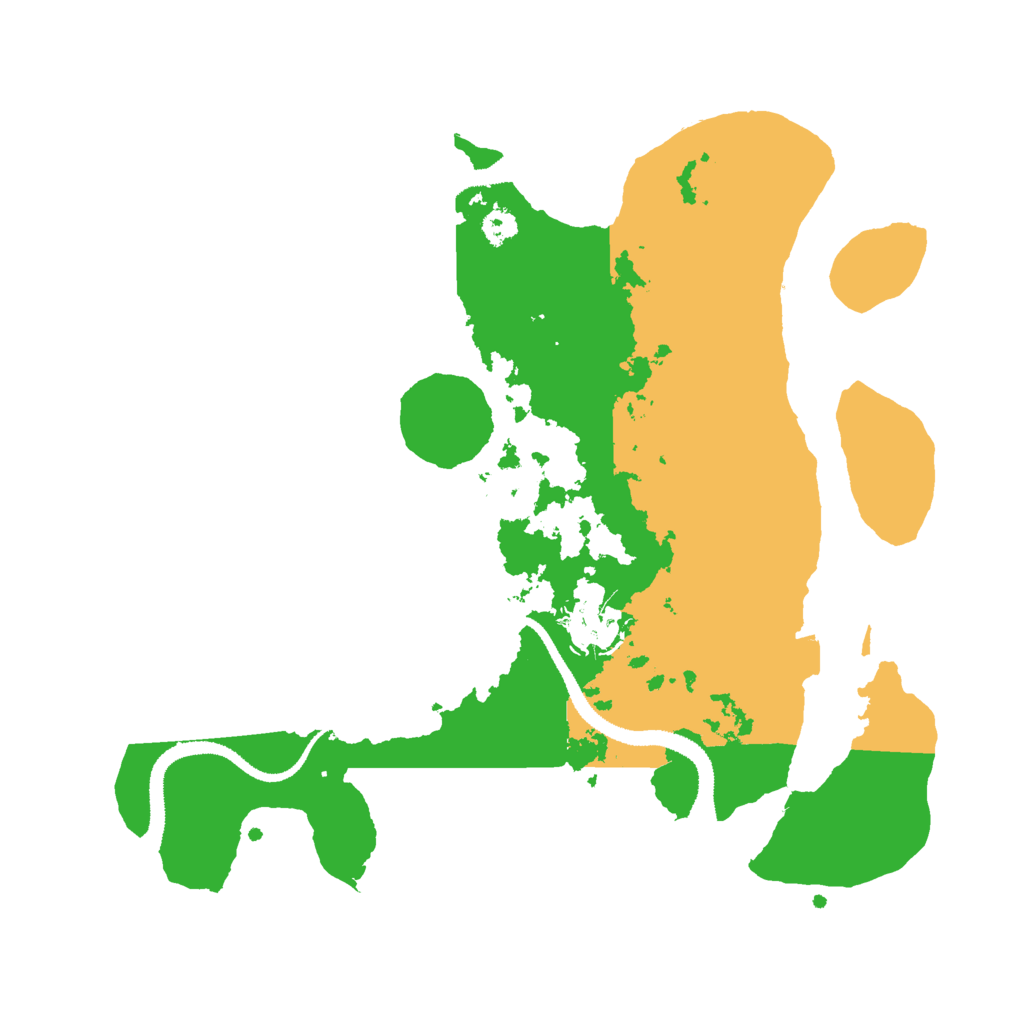 Biome Rust Map: Procedural Map, Size: 3000, Seed: 1867306980