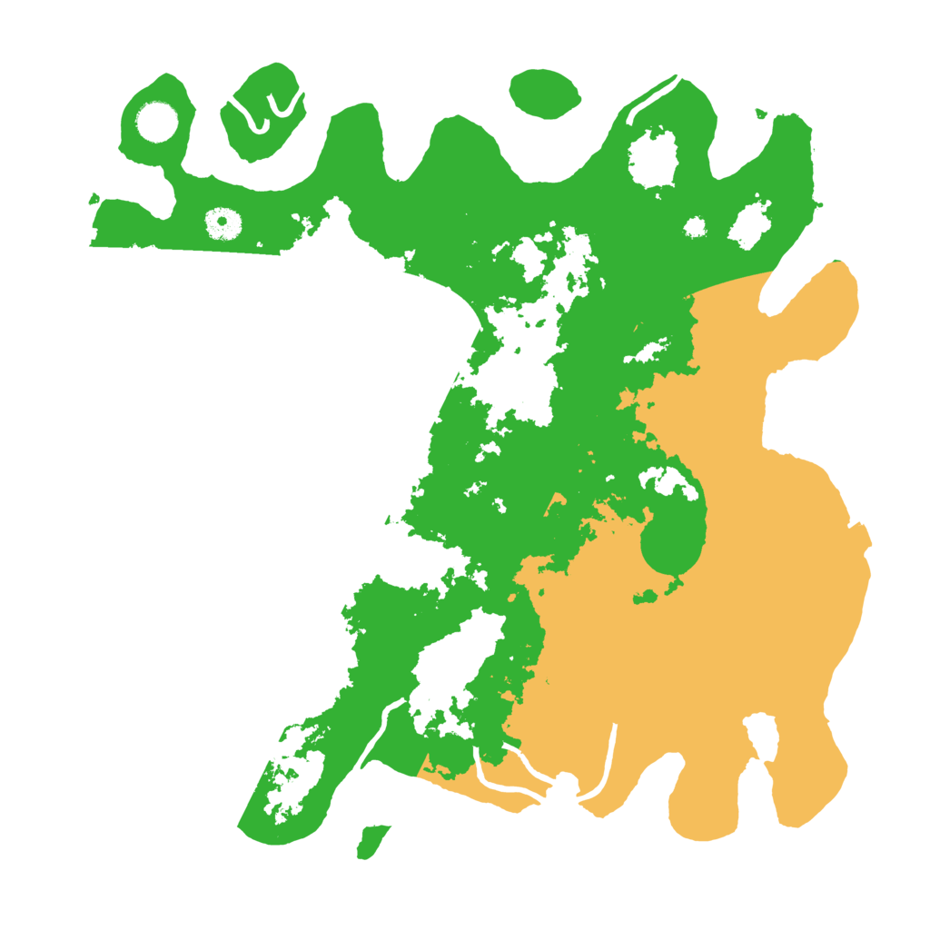 Biome Rust Map: Procedural Map, Size: 4000, Seed: 799567123