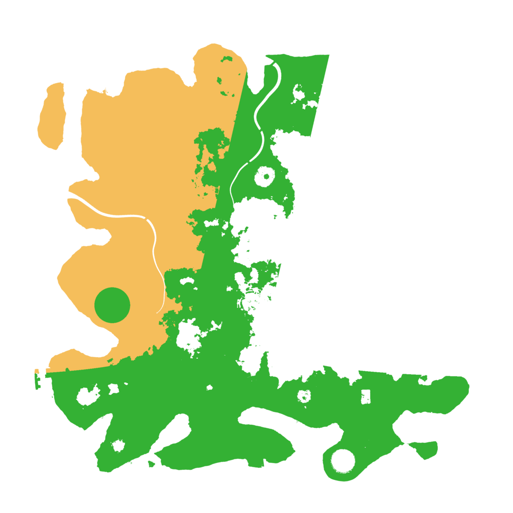 Biome Rust Map: Procedural Map, Size: 3800, Seed: 10422765