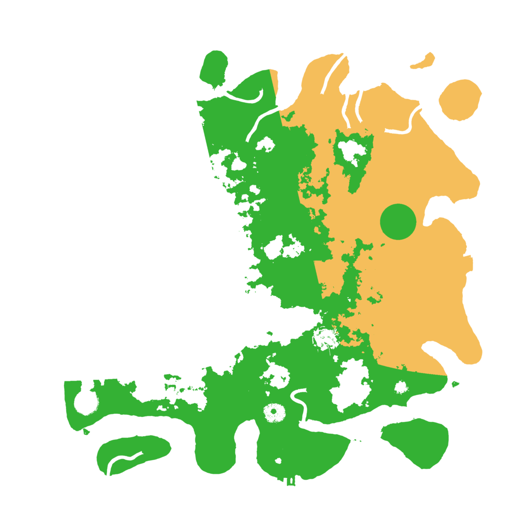 Biome Rust Map: Procedural Map, Size: 3800, Seed: 678121157