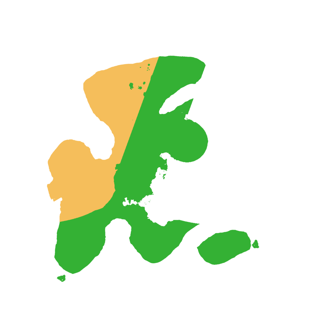 Biome Rust Map: Procedural Map, Size: 2000, Seed: 459843519