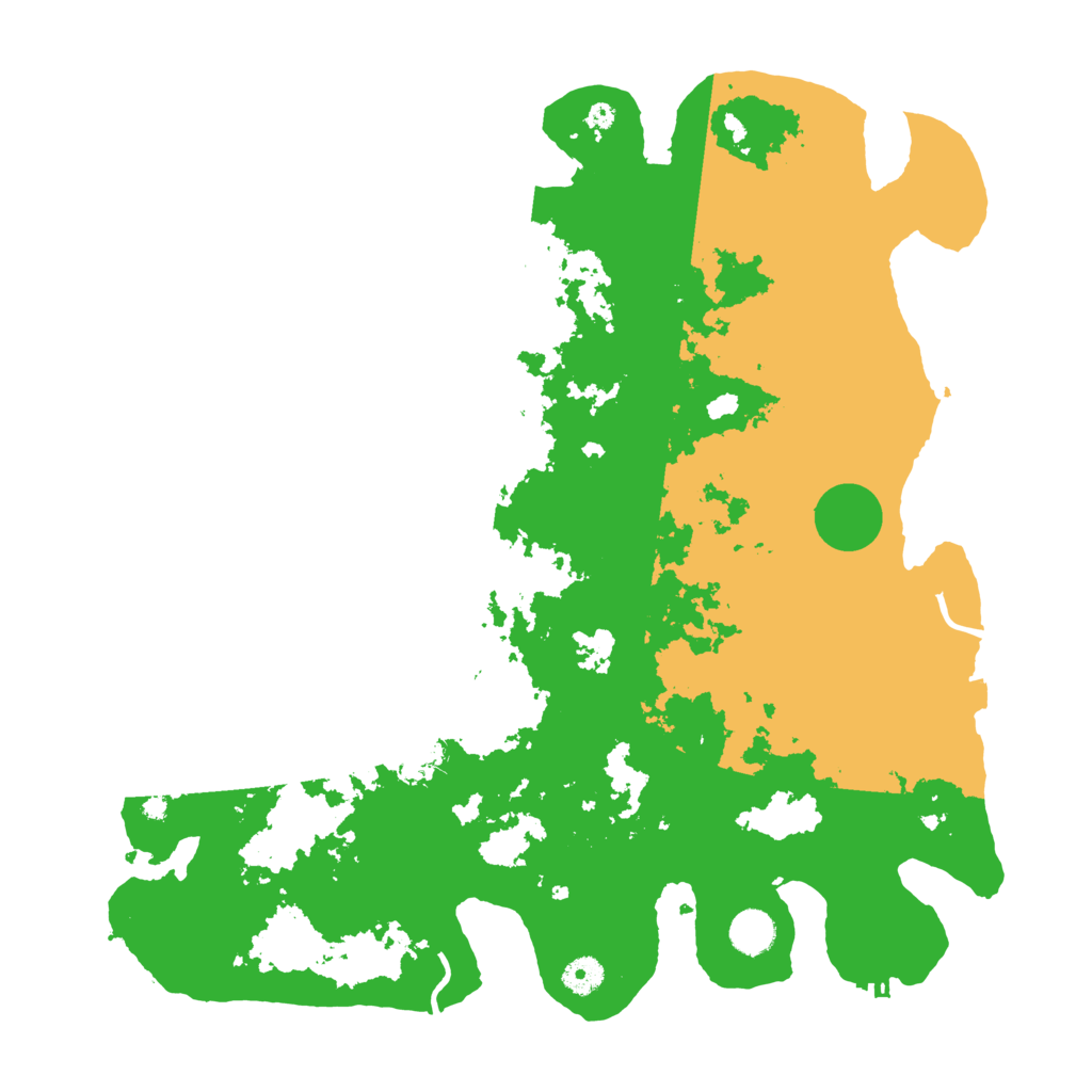 Biome Rust Map: Procedural Map, Size: 4250, Seed: 31658
