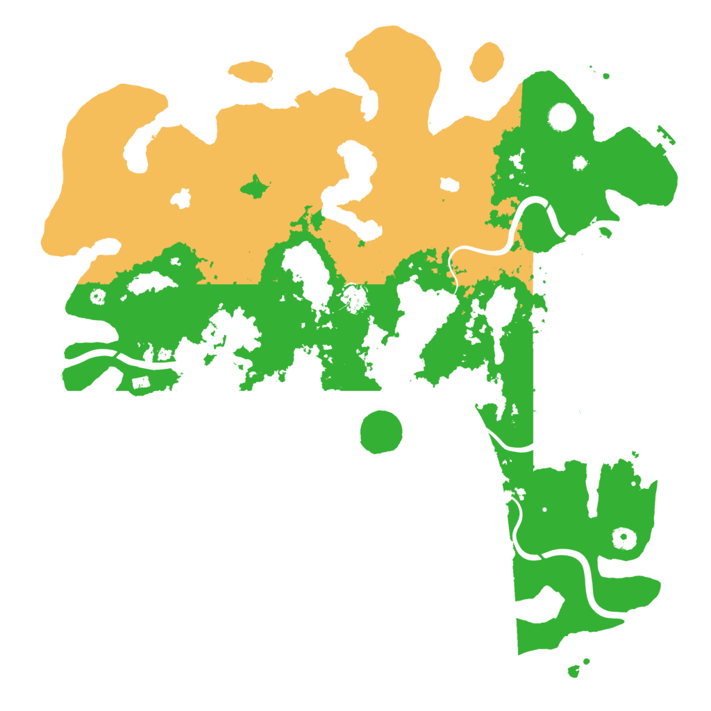 Biome Rust Map: Procedural Map, Size: 4500, Seed: 406694654