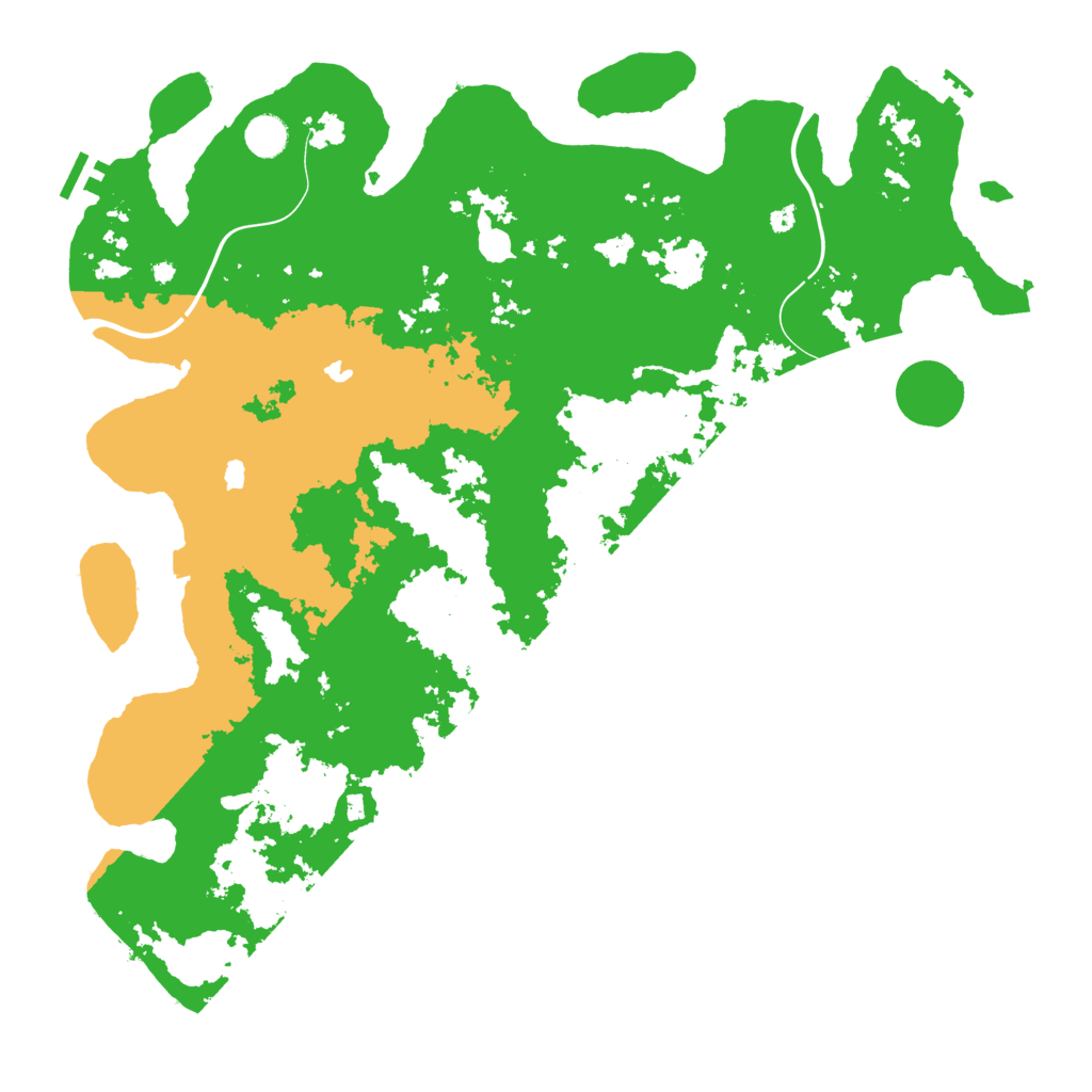 Biome Rust Map: Procedural Map, Size: 4500, Seed: 1775394352