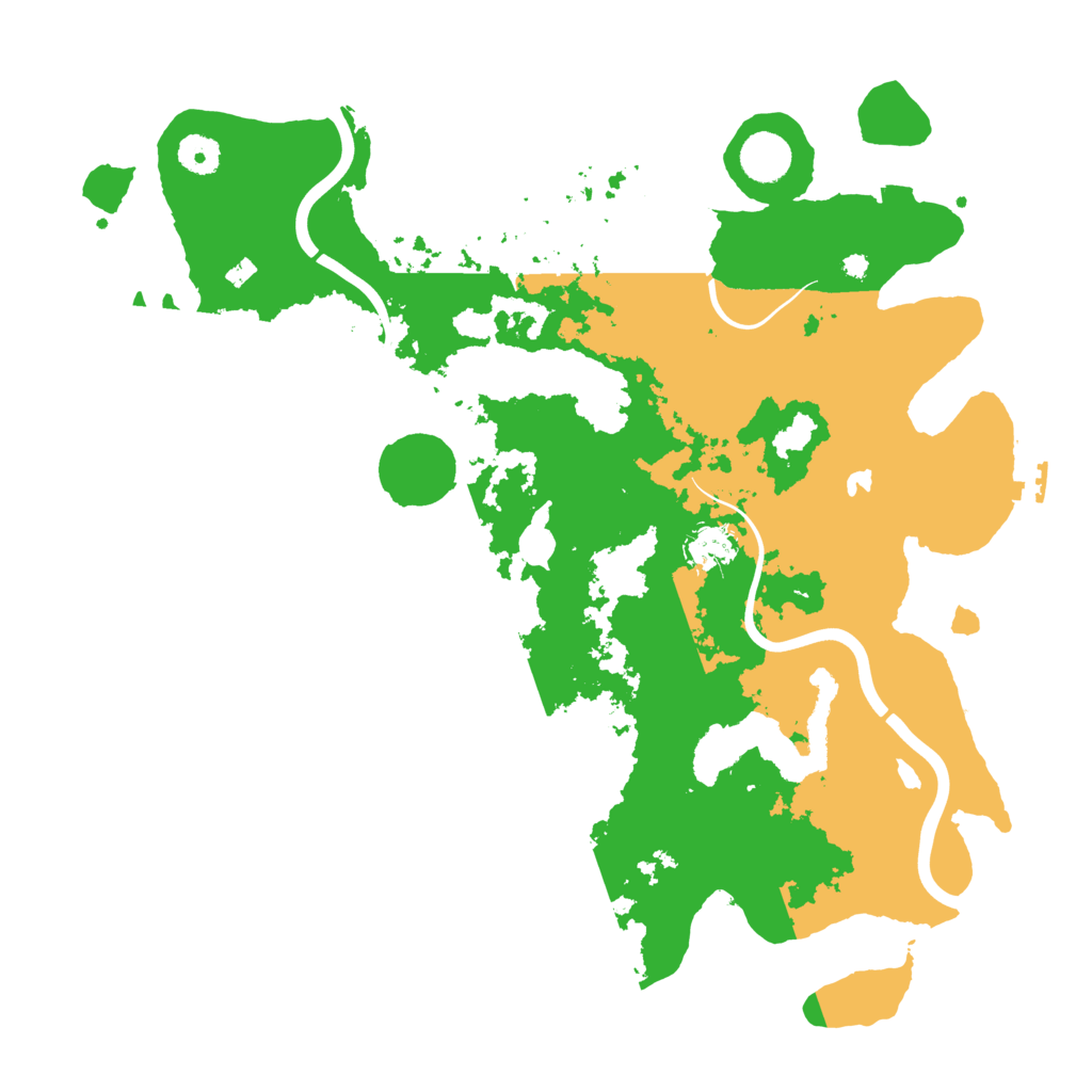 Biome Rust Map: Procedural Map, Size: 4000, Seed: 1132137784