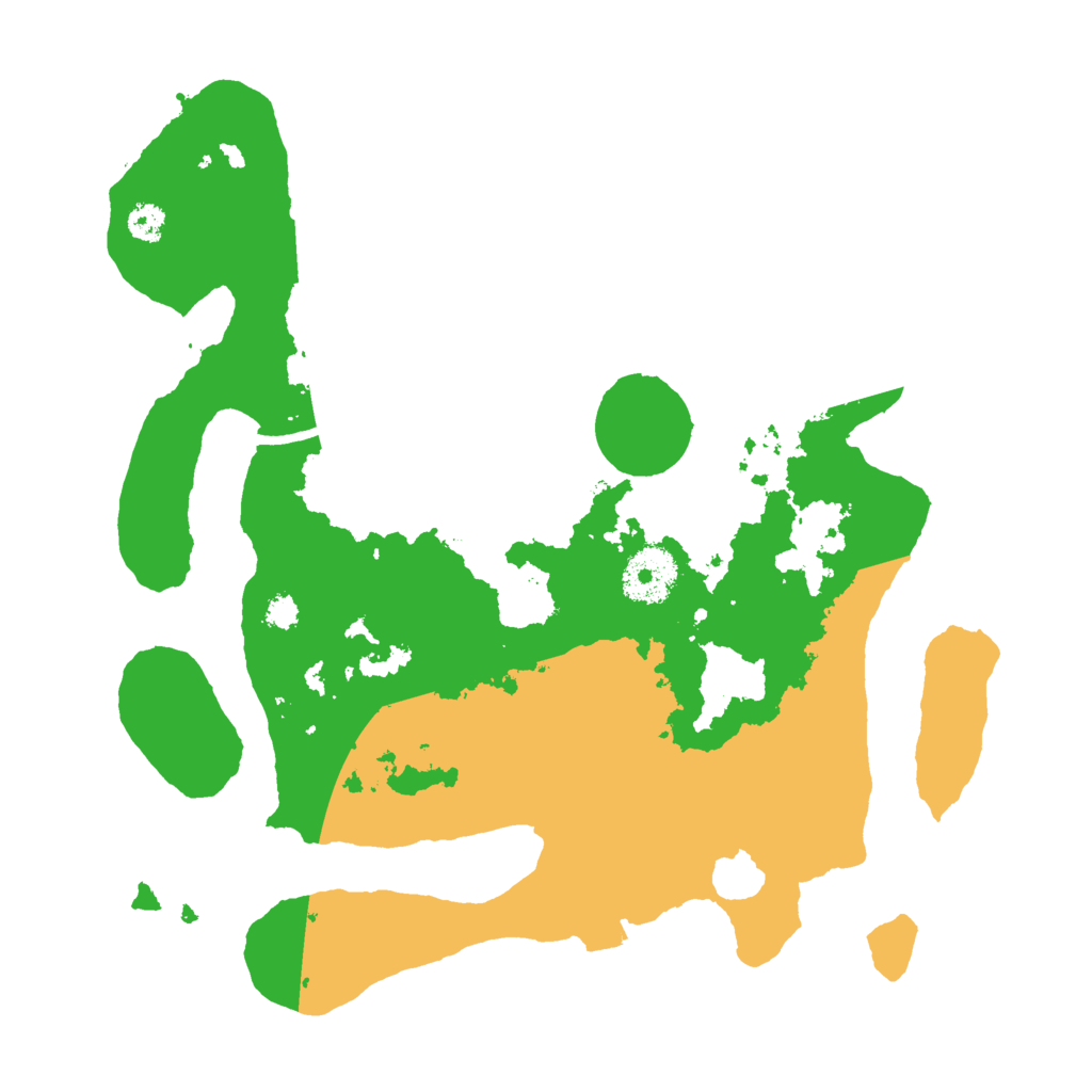 Biome Rust Map: Procedural Map, Size: 3000, Seed: 10652