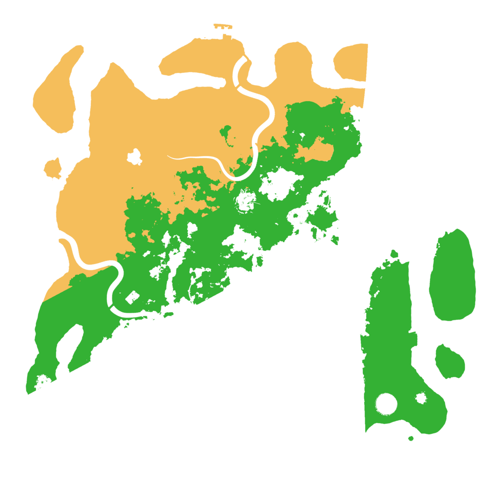 Biome Rust Map: Procedural Map, Size: 4053, Seed: 1202011
