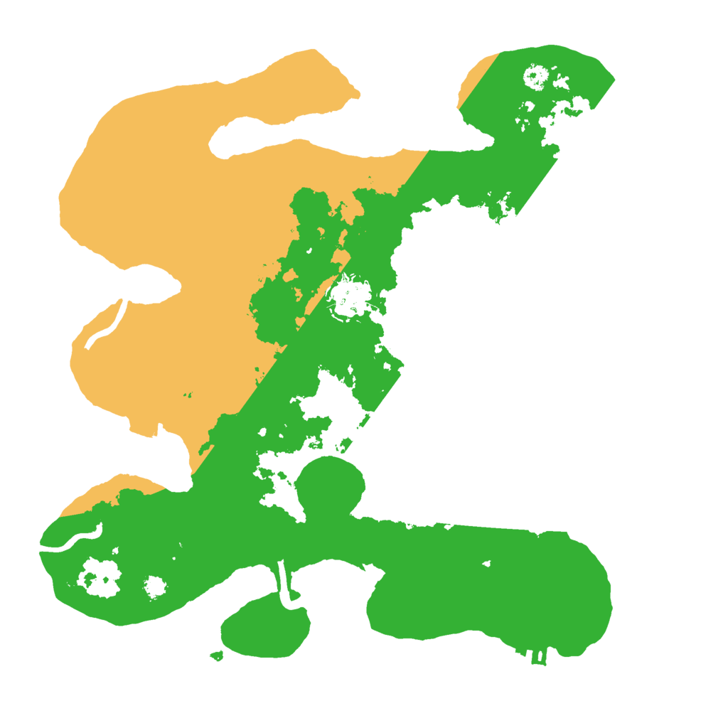 Biome Rust Map: Procedural Map, Size: 3000, Seed: 2317456