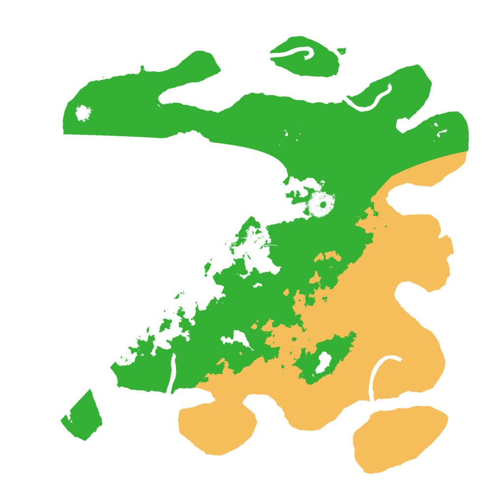 Biome Rust Map: Procedural Map, Size: 3000, Seed: 5439702