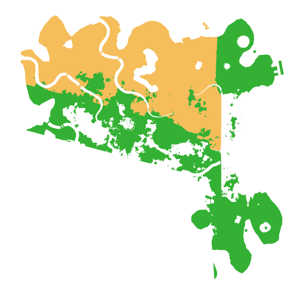Biome Rust Map: Procedural Map, Size: 4250, Seed: 1446882486