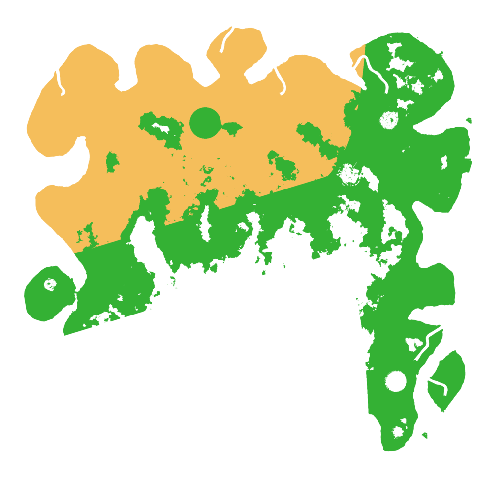 Biome Rust Map: Procedural Map, Size: 4250, Seed: 13857