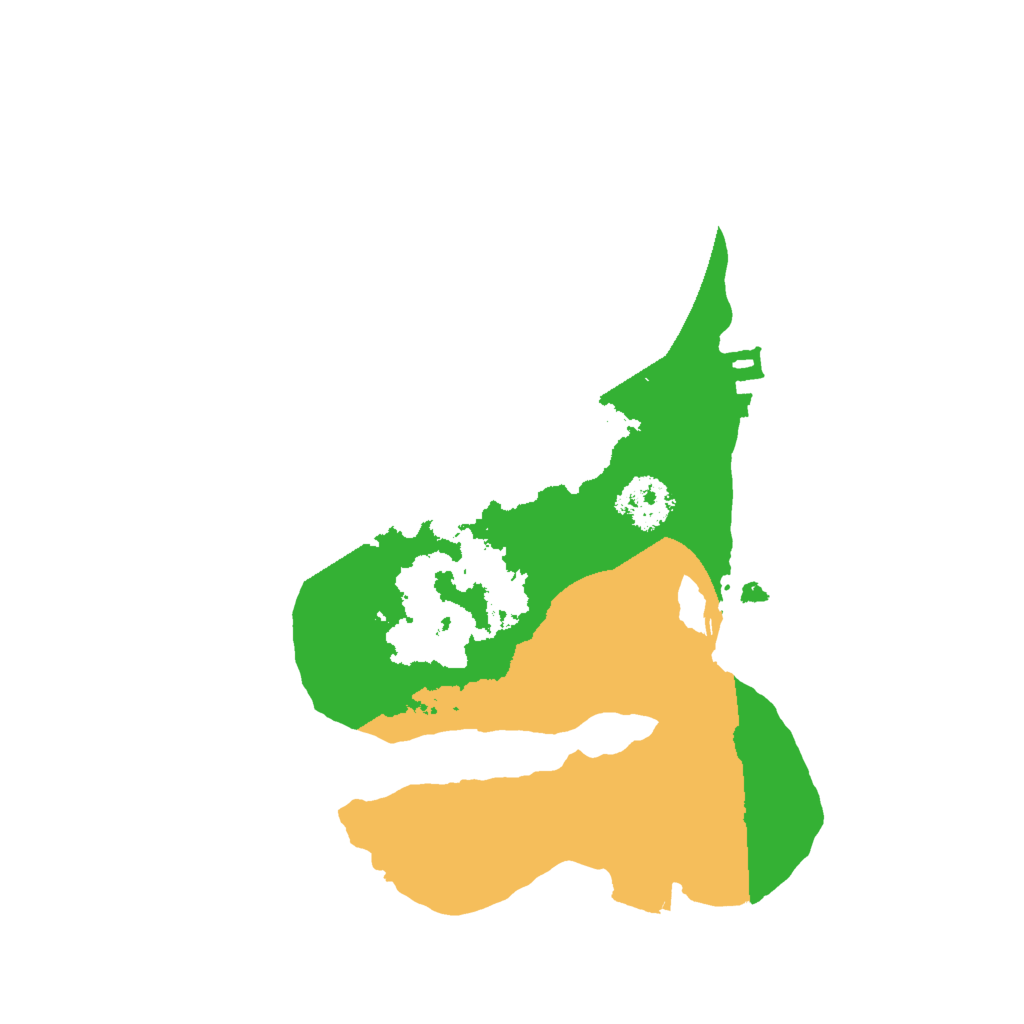 Biome Rust Map: Procedural Map, Size: 2000, Seed: 908542212