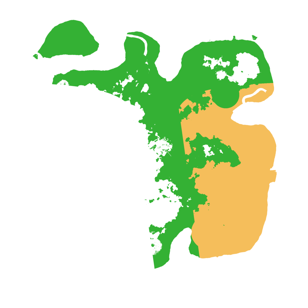 Biome Rust Map: Procedural Map, Size: 3000, Seed: 7178