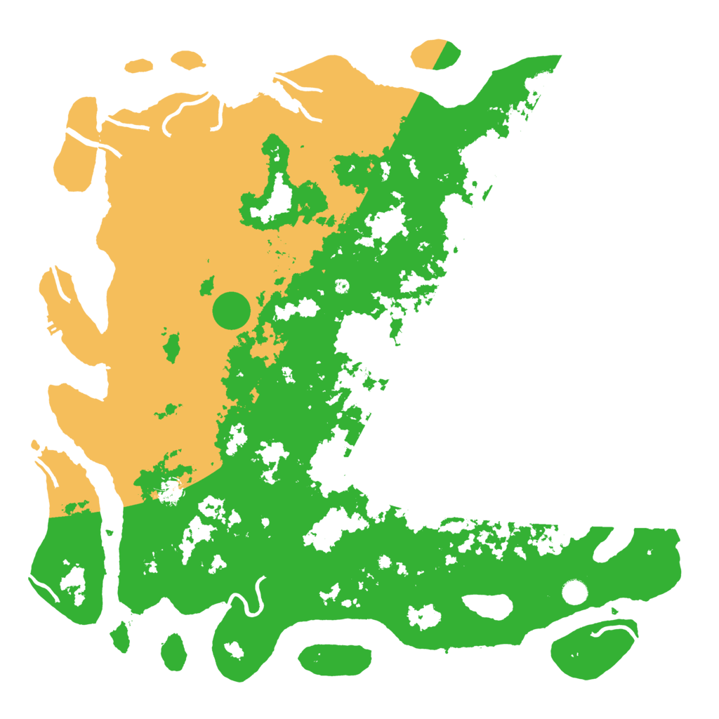 Biome Rust Map: Procedural Map, Size: 5000, Seed: 1911412319