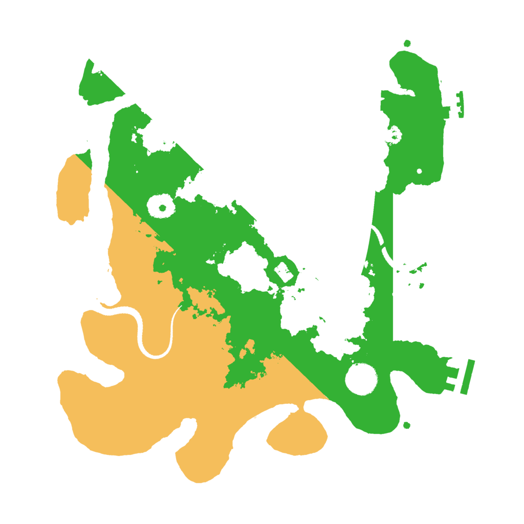 Biome Rust Map: Procedural Map, Size: 3000, Seed: 11802