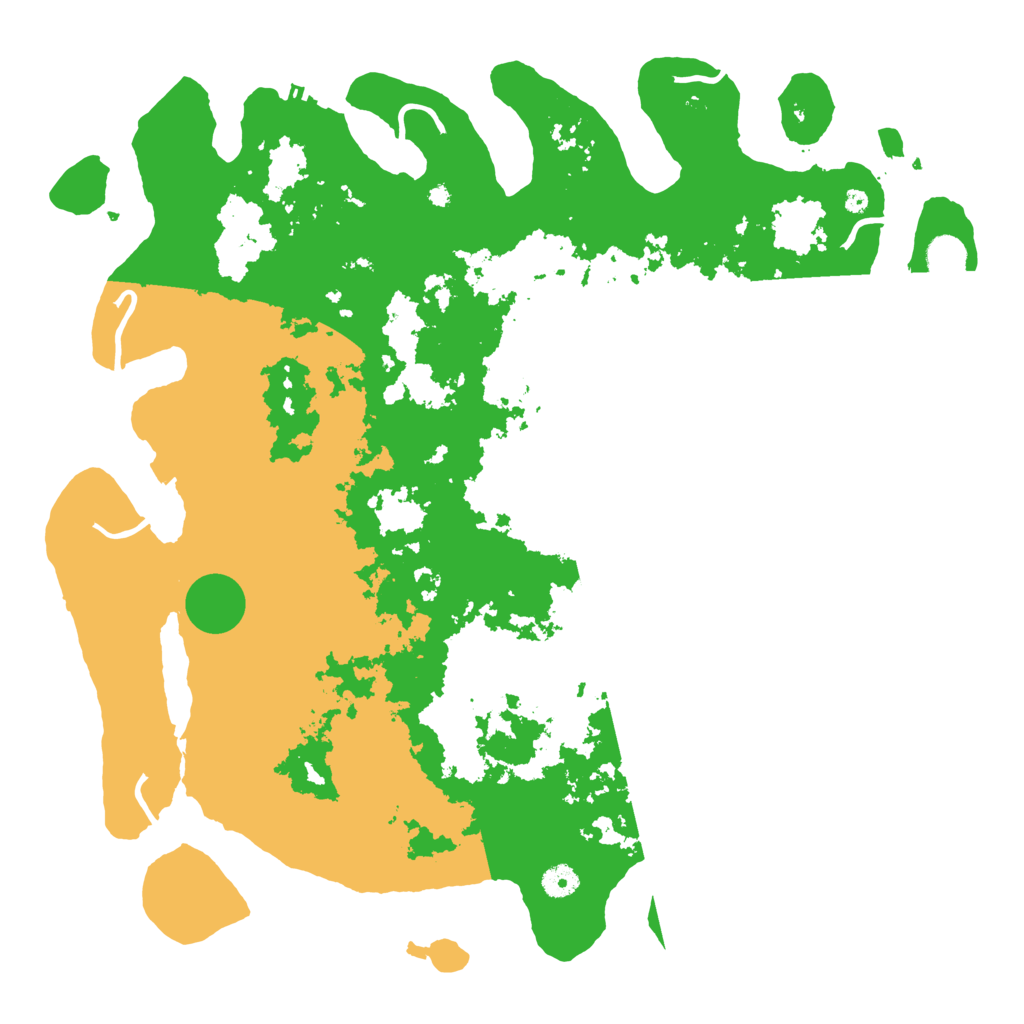 Biome Rust Map: Procedural Map, Size: 4500, Seed: 977997349