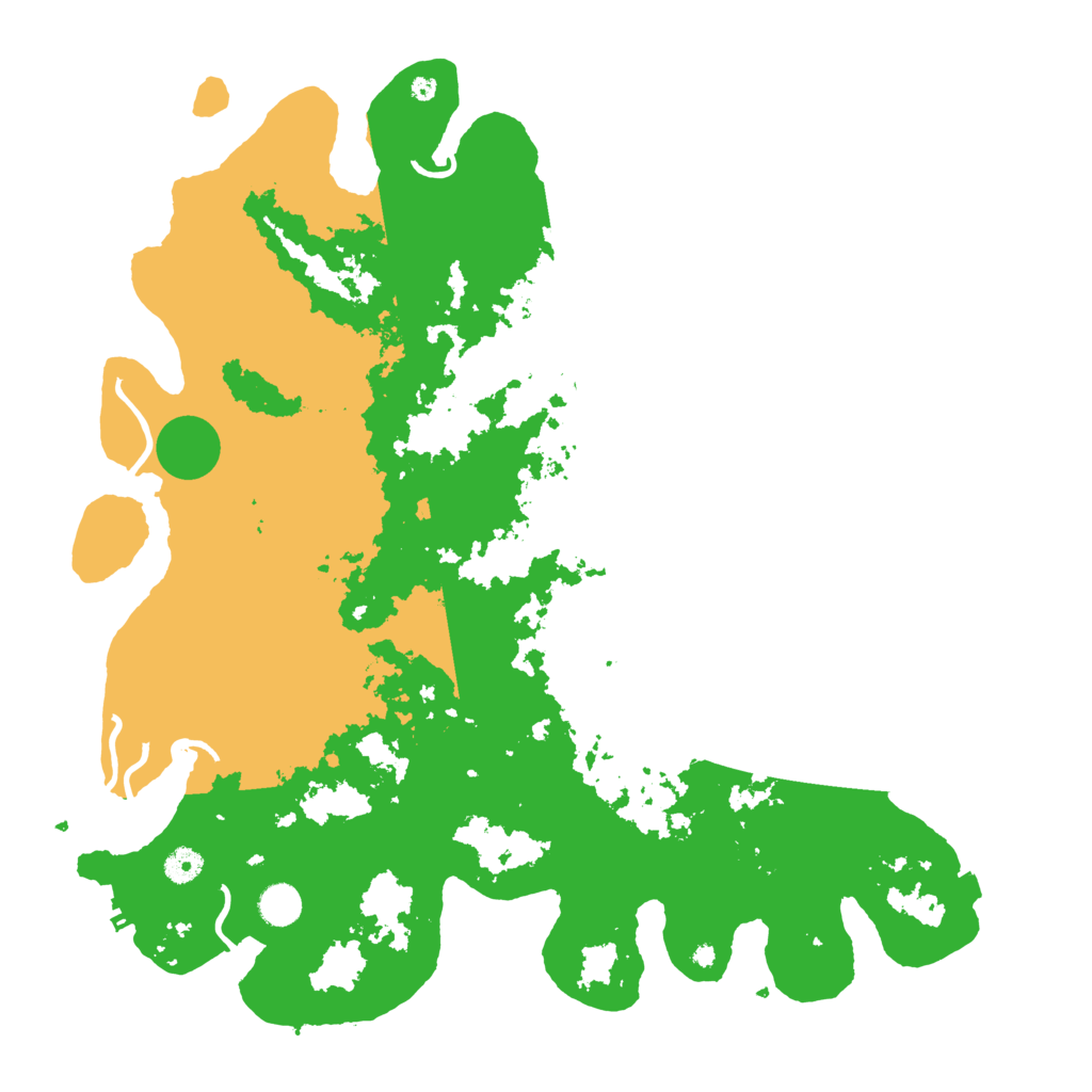 Biome Rust Map: Procedural Map, Size: 4500, Seed: 1462422620