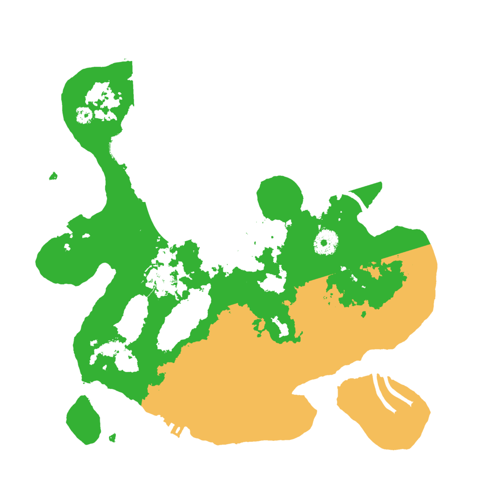 Biome Rust Map: Procedural Map, Size: 3000, Seed: 8220