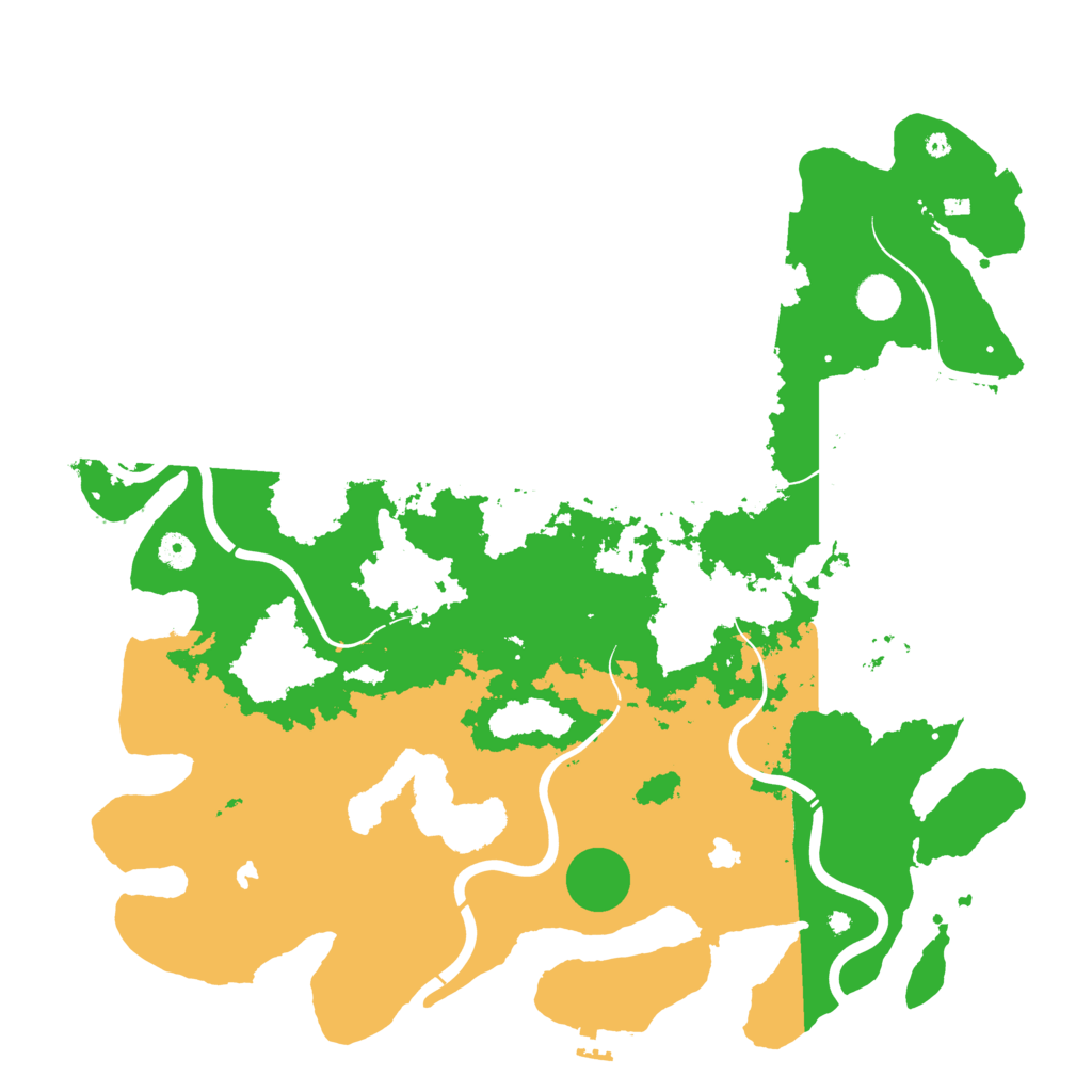 Biome Rust Map: Procedural Map, Size: 4500, Seed: 1737689030