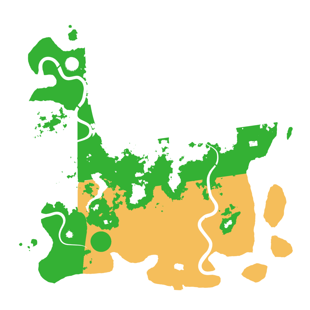 Biome Rust Map: Procedural Map, Size: 4000, Seed: 2735