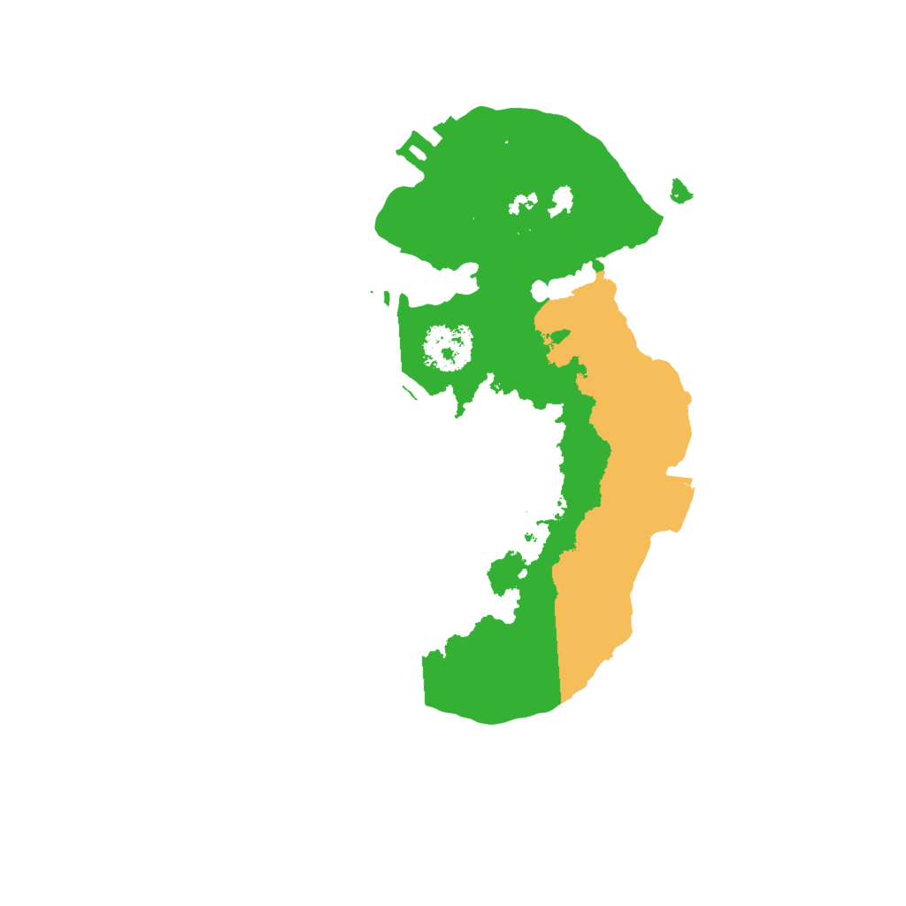 Biome Rust Map: Procedural Map, Size: 1900, Seed: 100